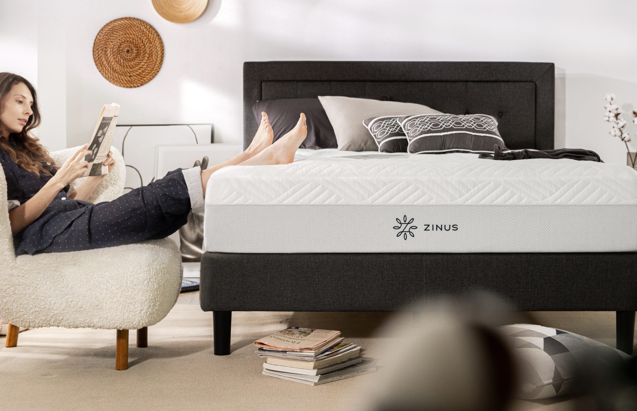 zinus cal king mattress