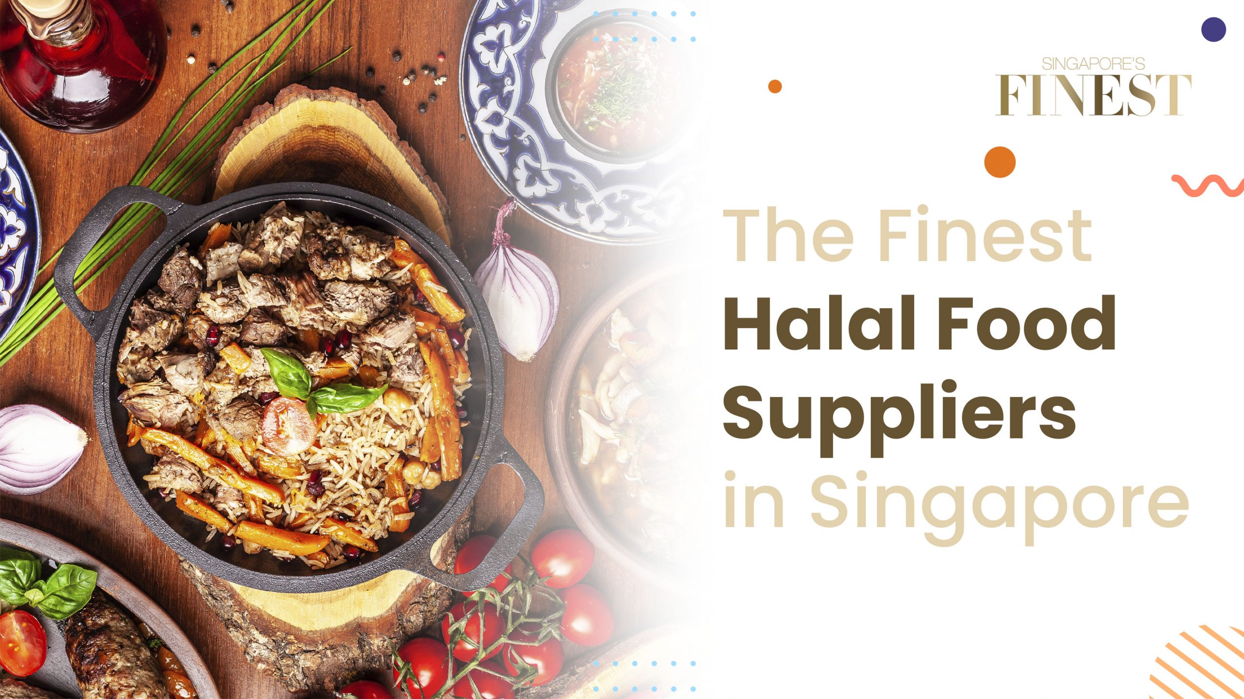 Halal food suppliers in Singapore