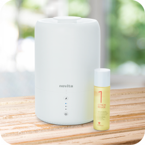 Novita humidifier with air purifying solution
