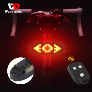 WEST BIKING Bicycle Tail  bike Light with Horn