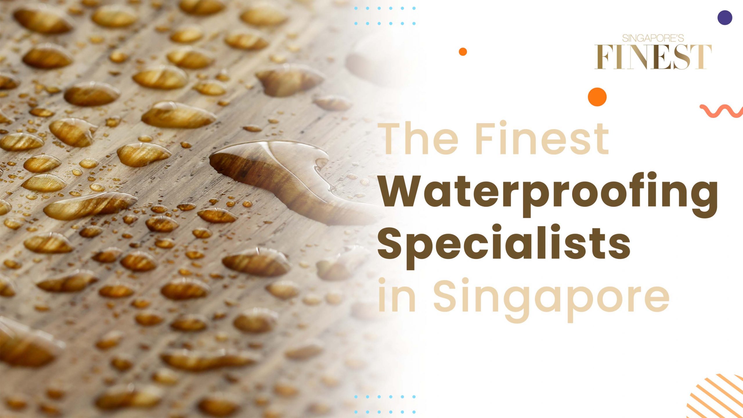 Finest Waterproofing Specialists in Singapore