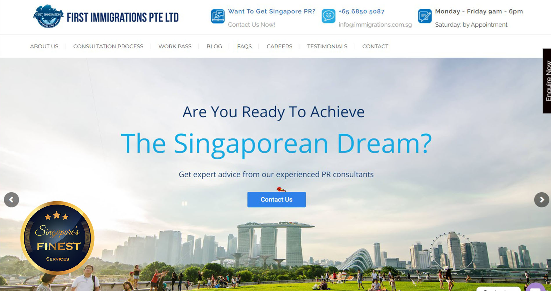 First immigrations Pte Ltd- Immigration services Singapore