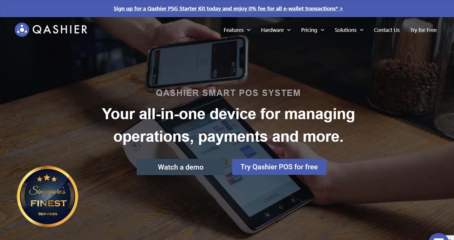 Qashier - POS System Singapore