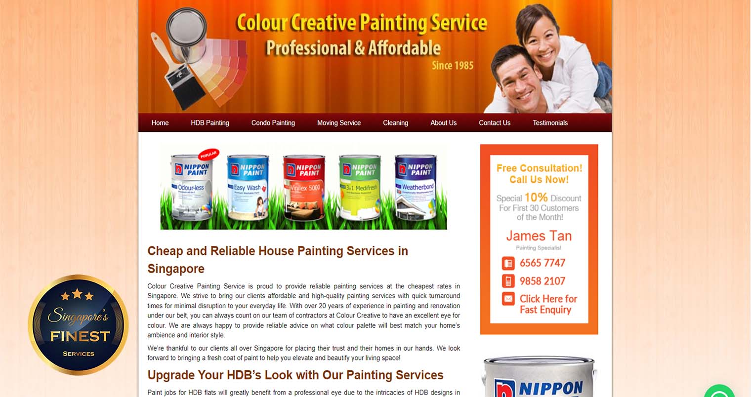 Colour Creative- Painting Services Singapore