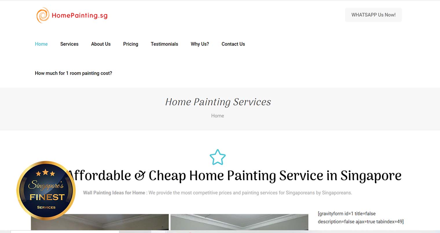 Home Painting Services - Painting Services Singapore