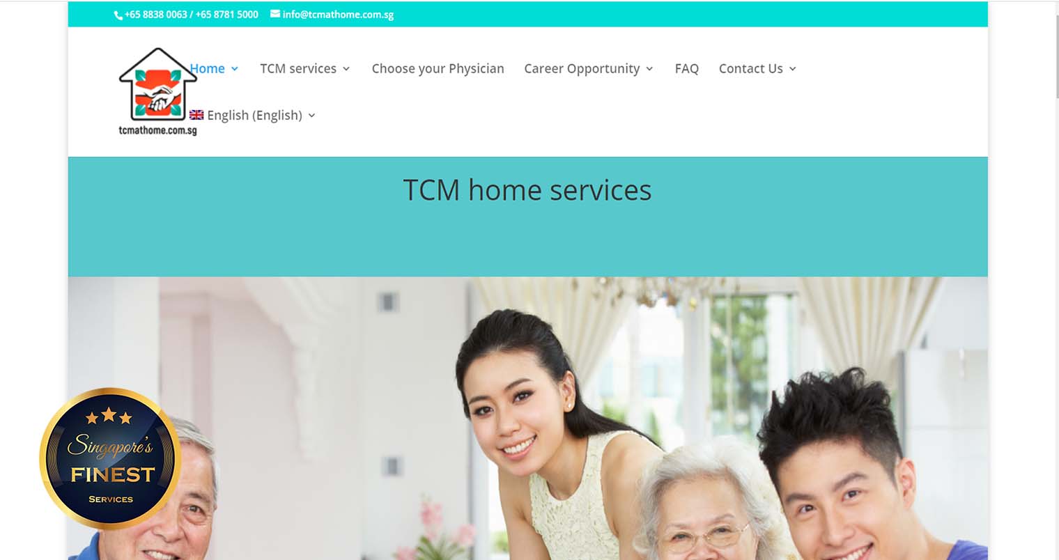 TCM at Home Services - TCM Clinic in Singapore