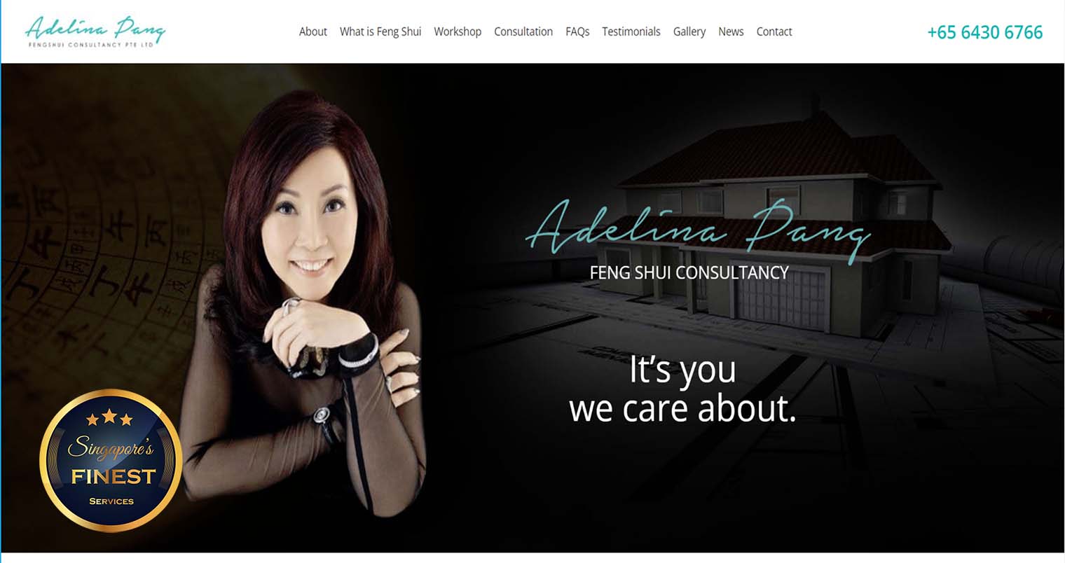 Adelina Pang Fengshui Consultancy - Fengshui Master Singapore