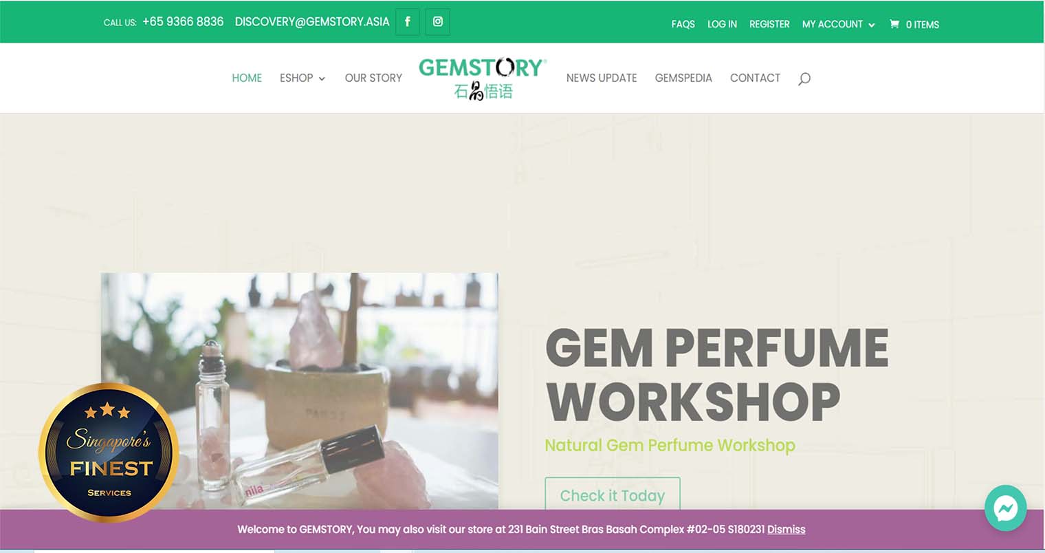 GemStory - Crystal Shop Singapore