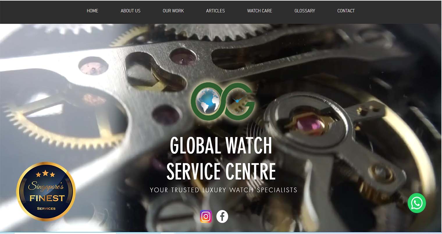 Global Wath Service - Watch Repair Singapore