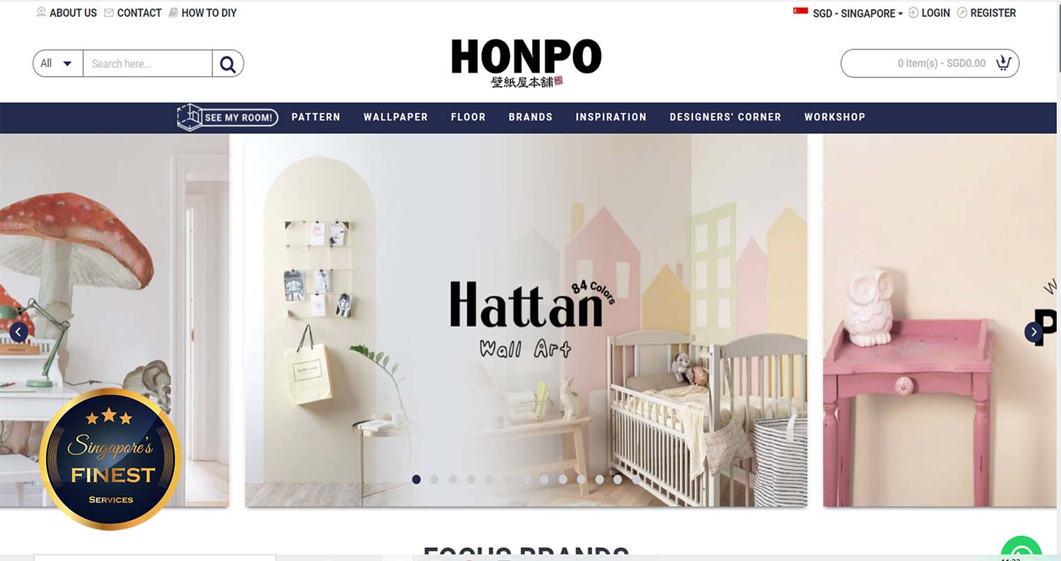 Honpo - Vinyl Floor Supplier in Singapore