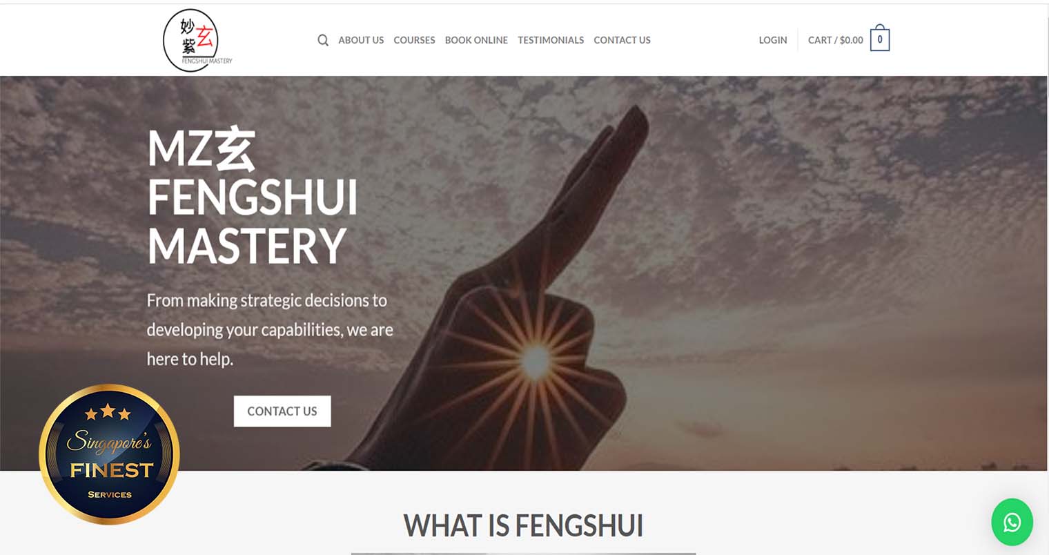 MZ玄 Fengshui Mastery - Fengshui Master Singapore