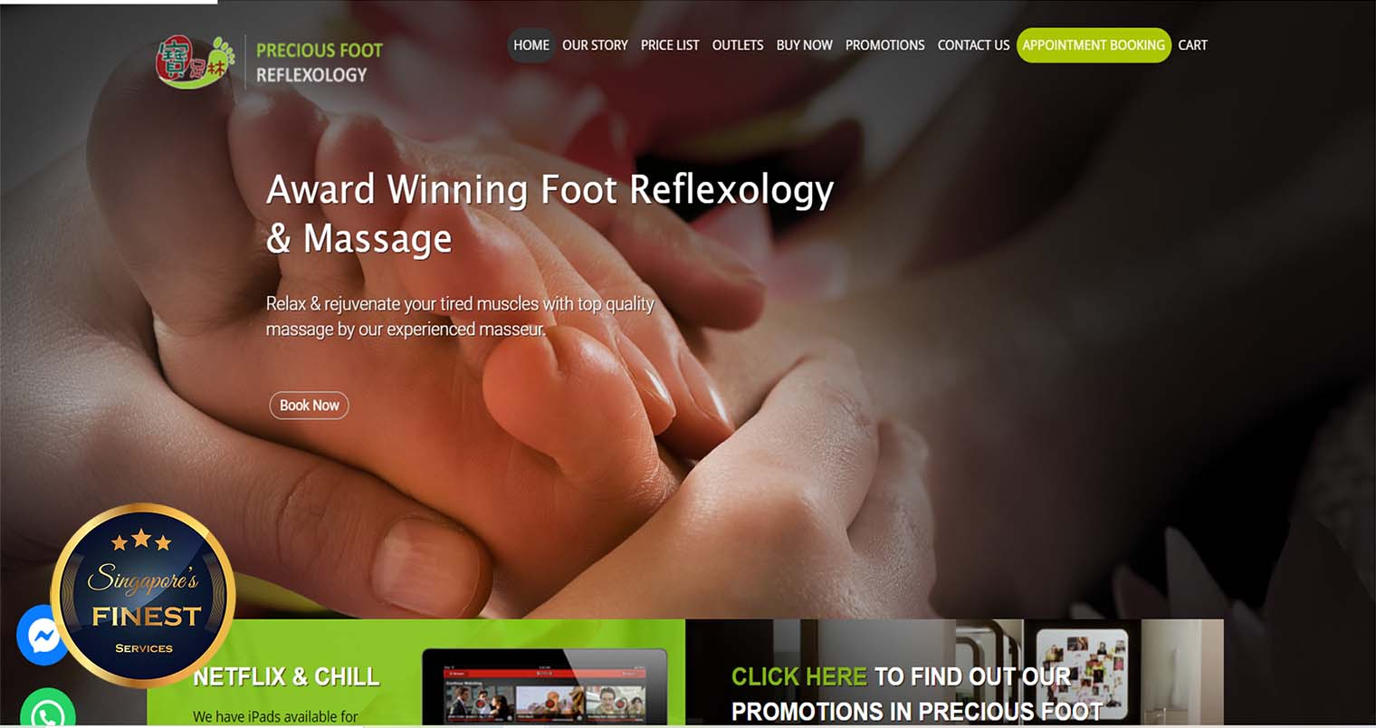 Pure Foot Relaxology - Foot Reflexology Centers in Singapore