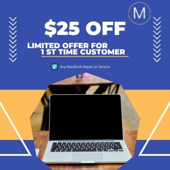 $25 OFF For First Time Customer by Mac.Infinity