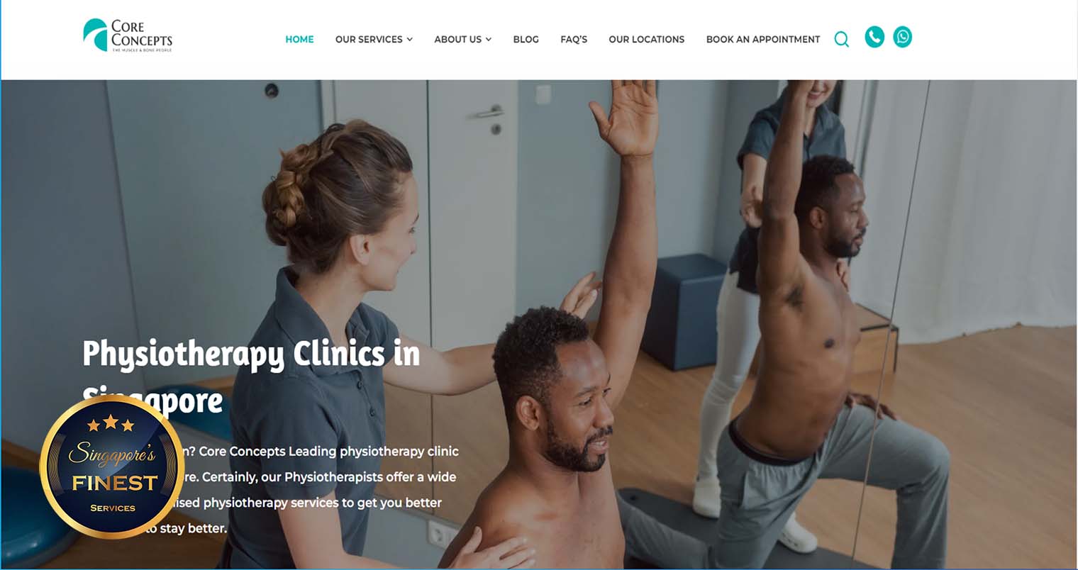 Core Concepts Pte Ltd - Physiotherapy Clinics Singapore