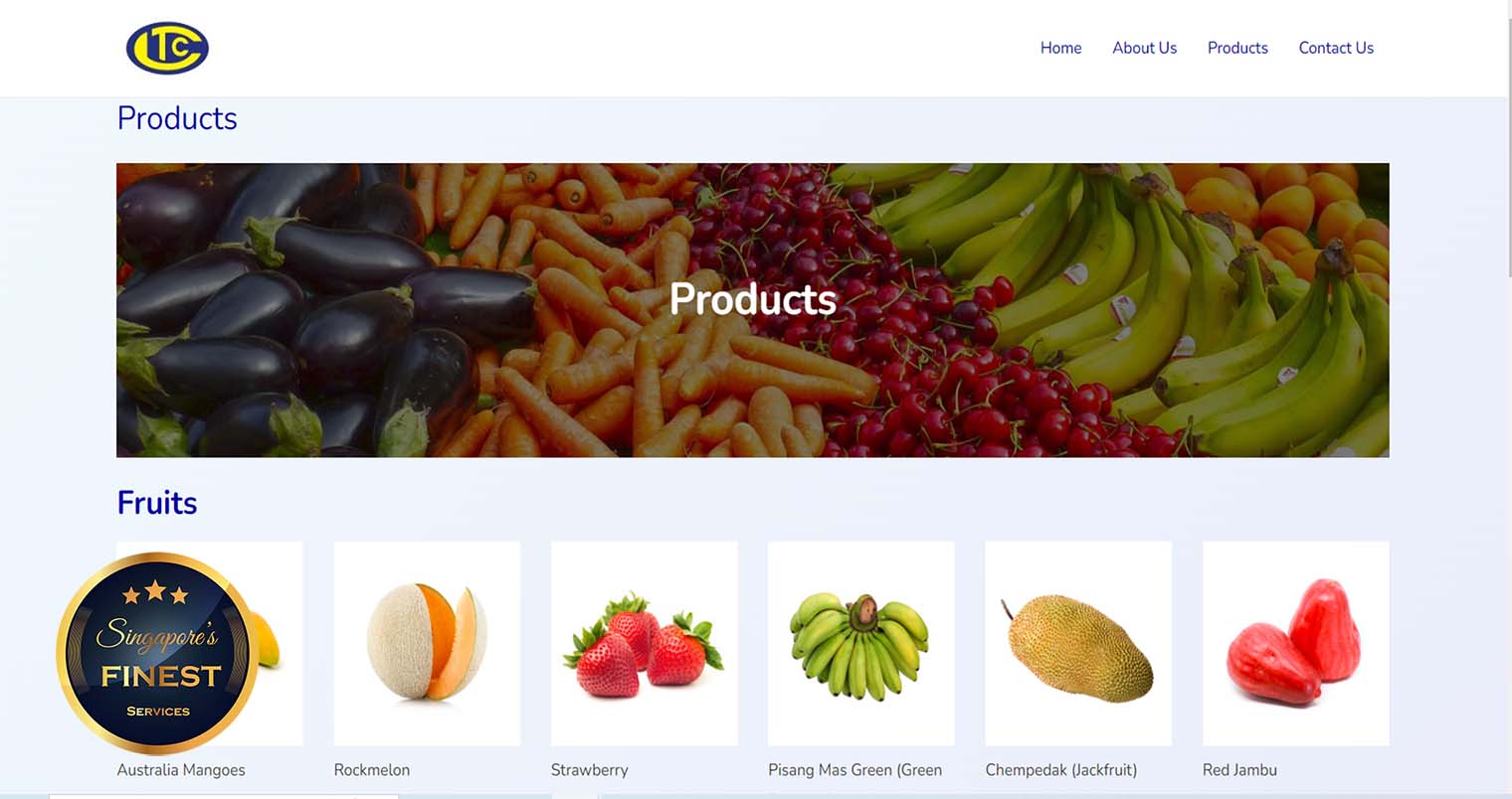 Lim Thiam Chwee Food Supplier - Vegetable Suppliers in Singapore