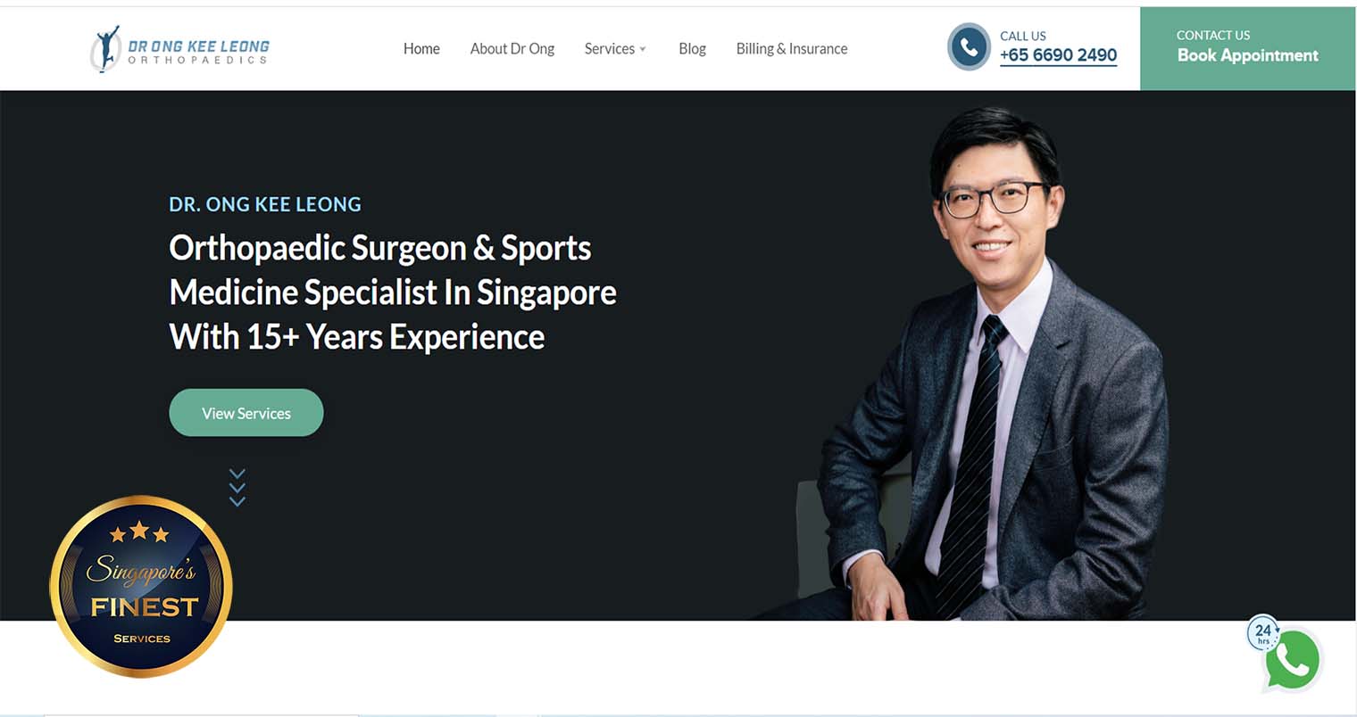 K.L Ong Orthopaedics - Orthopedic Centers in Singapore