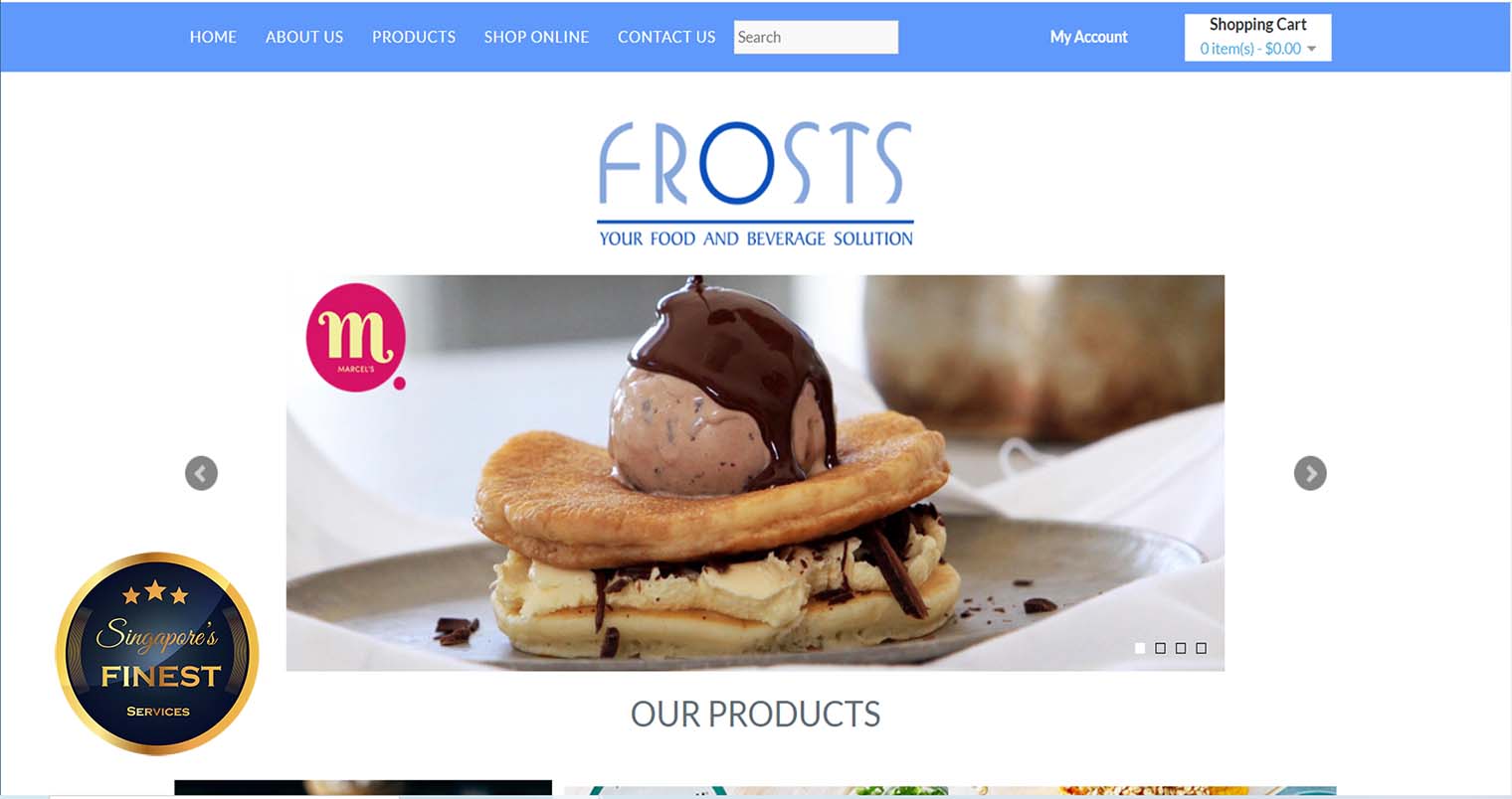 Frosts - Wholesale Food Suppliers in Singapore