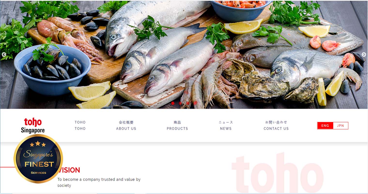 Toho - Wholesale Food Suppliers in Singapore