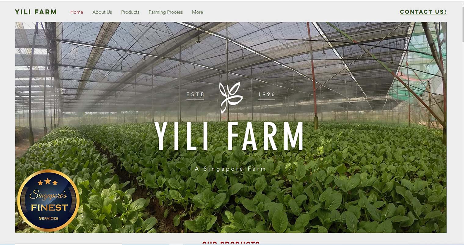 Yili Farm - Vegetable Suppliers in Singapore