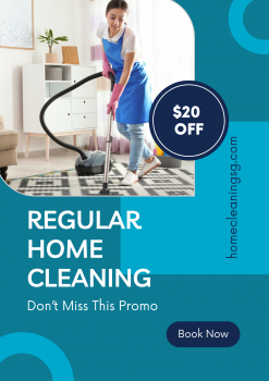 $20 off first month home cleaning package