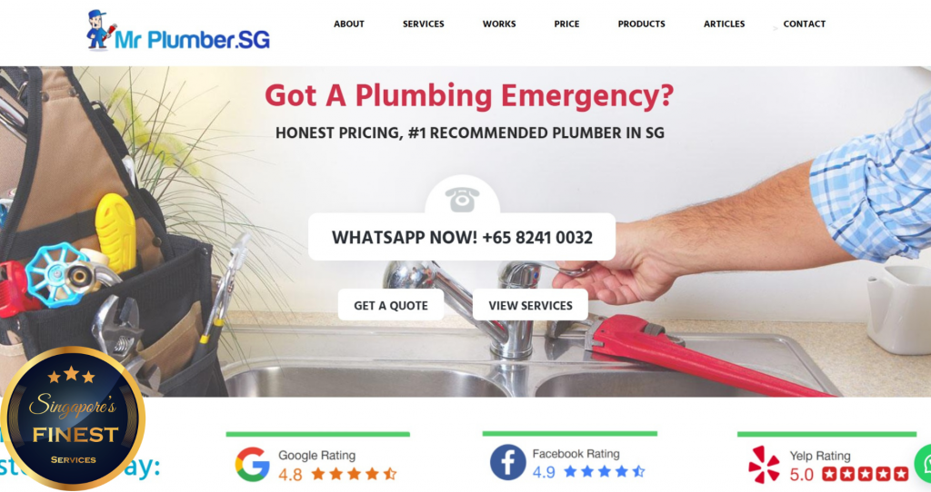 15 Best Licensed Plumbers in Singapore [2024]