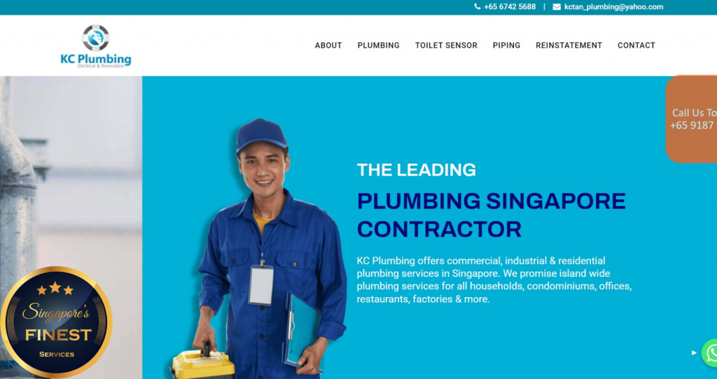 15 Best Licensed Plumbers in Singapore [2024]