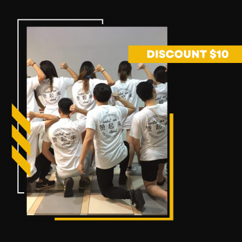 T-Shirt printing promotion, TJG x Singapore Finest – $10 off!