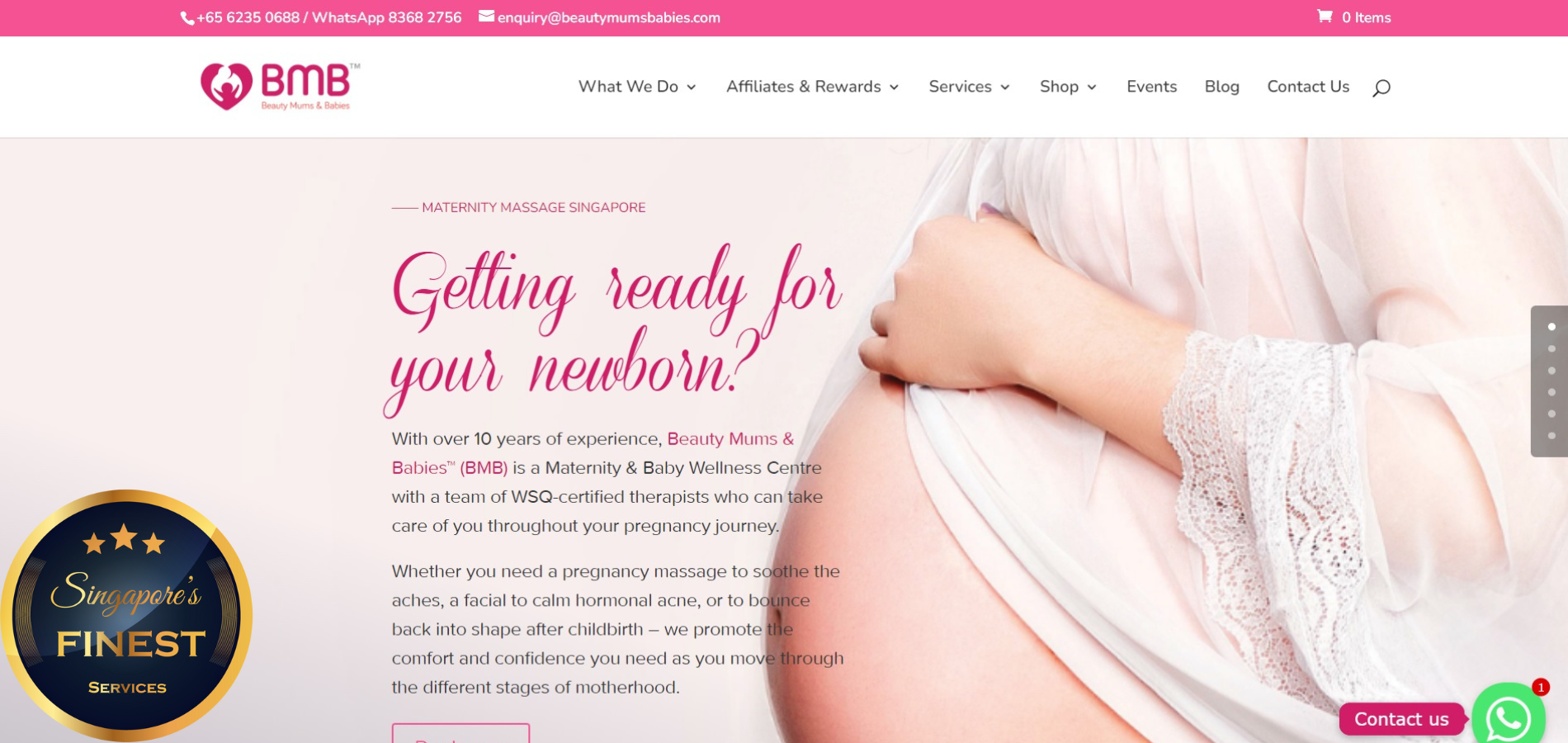 Beauty Mums & Babies - Prenatal & Postnatal Massage Singapore