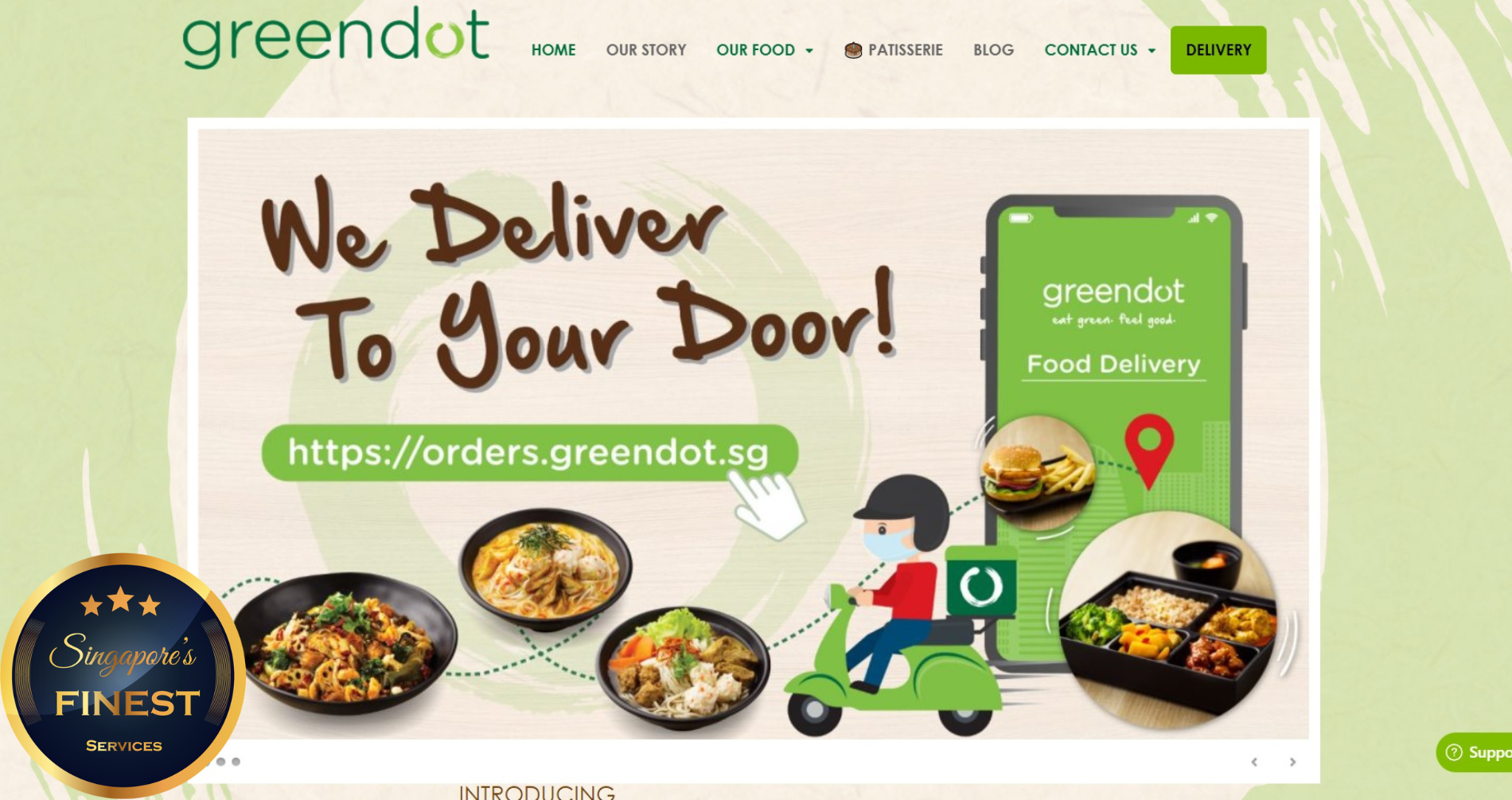 Greendot - Vegetarian Restaurant Singapore