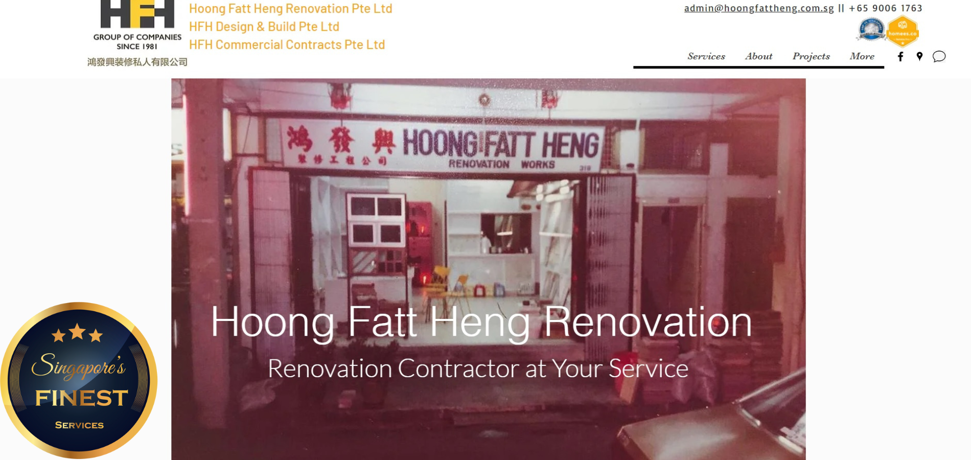Hoong Fatt Heng Renovation Pte Ltd - Renovation Contractors Singapore