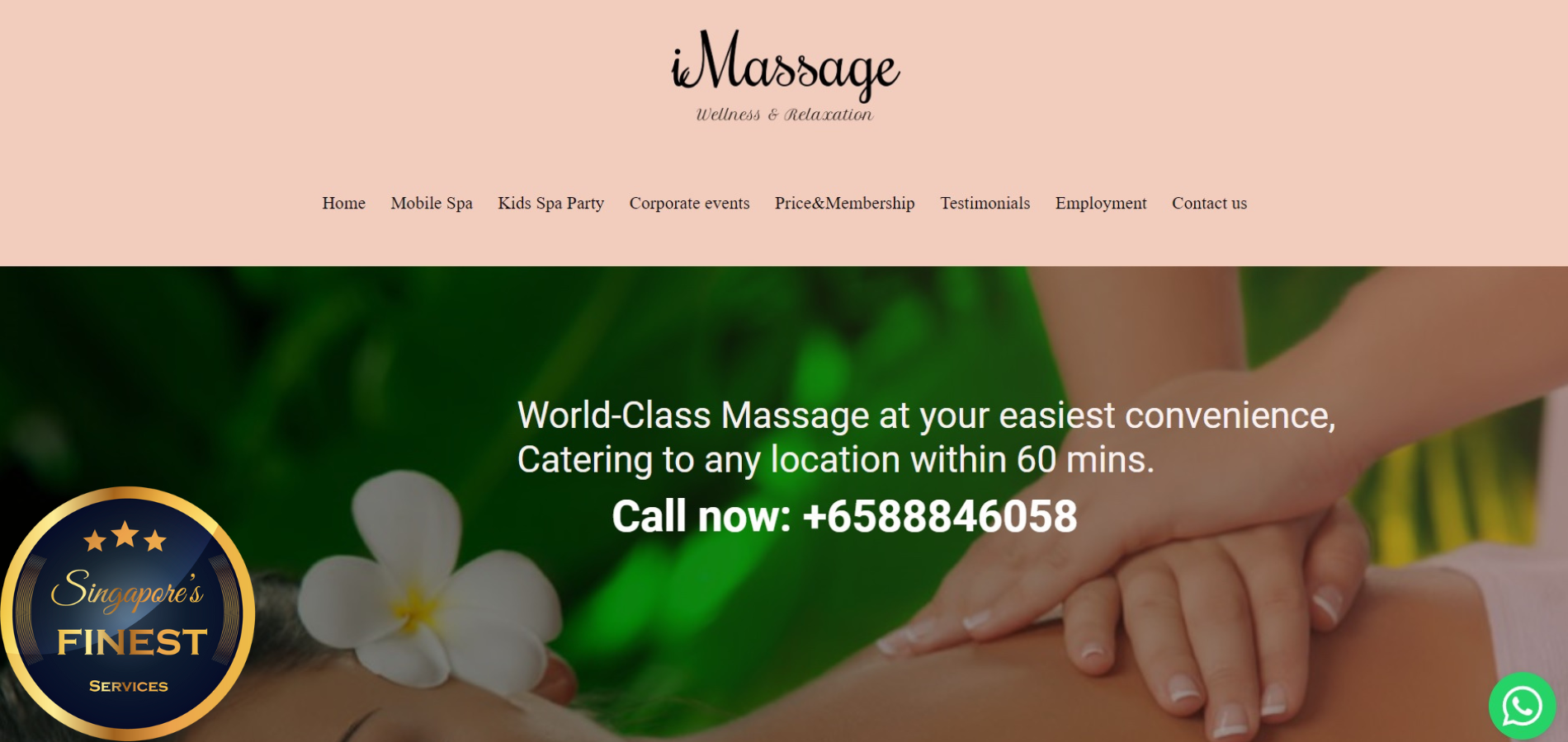 iMassage - Home Massage Singapore