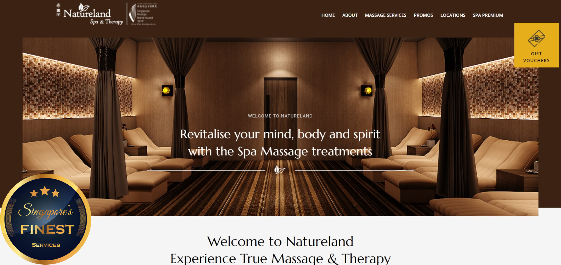 Natureland Spa and Therapy - Spa and Massage Singapore