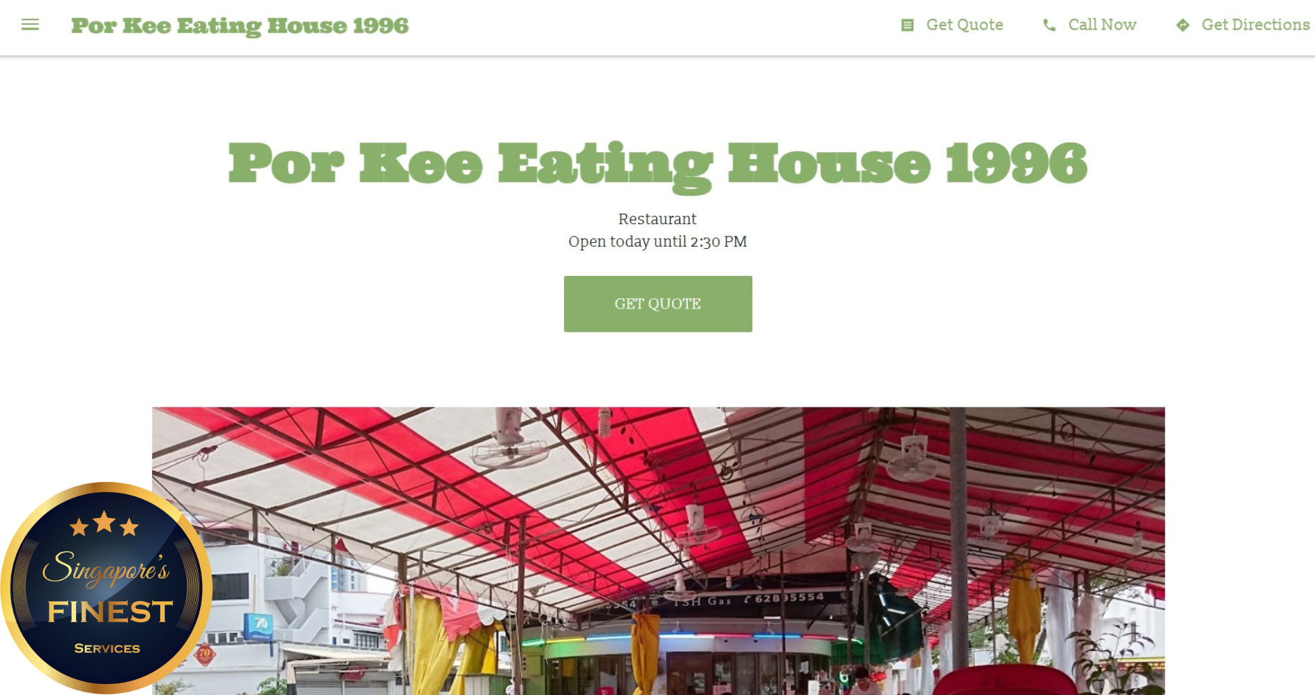 Por Kee Eating House - Tiong Bahru Market Food Singapore