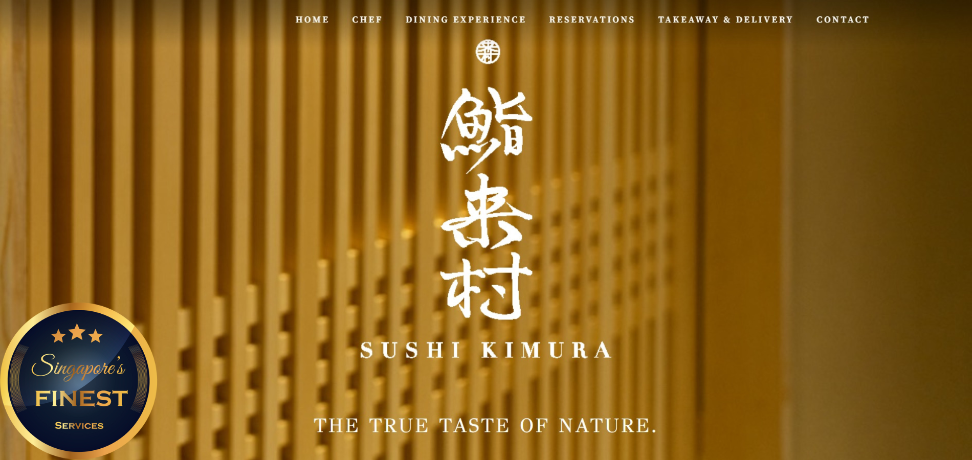 Sushi Kimura - Omakase Restaurants Singapore