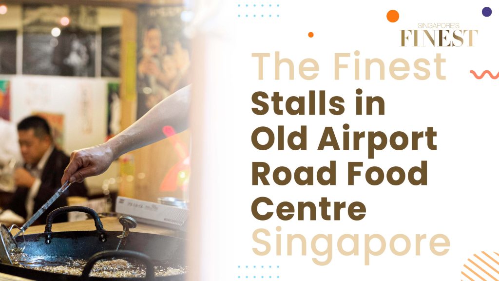 Stalls in Old Airport Road Food Centre