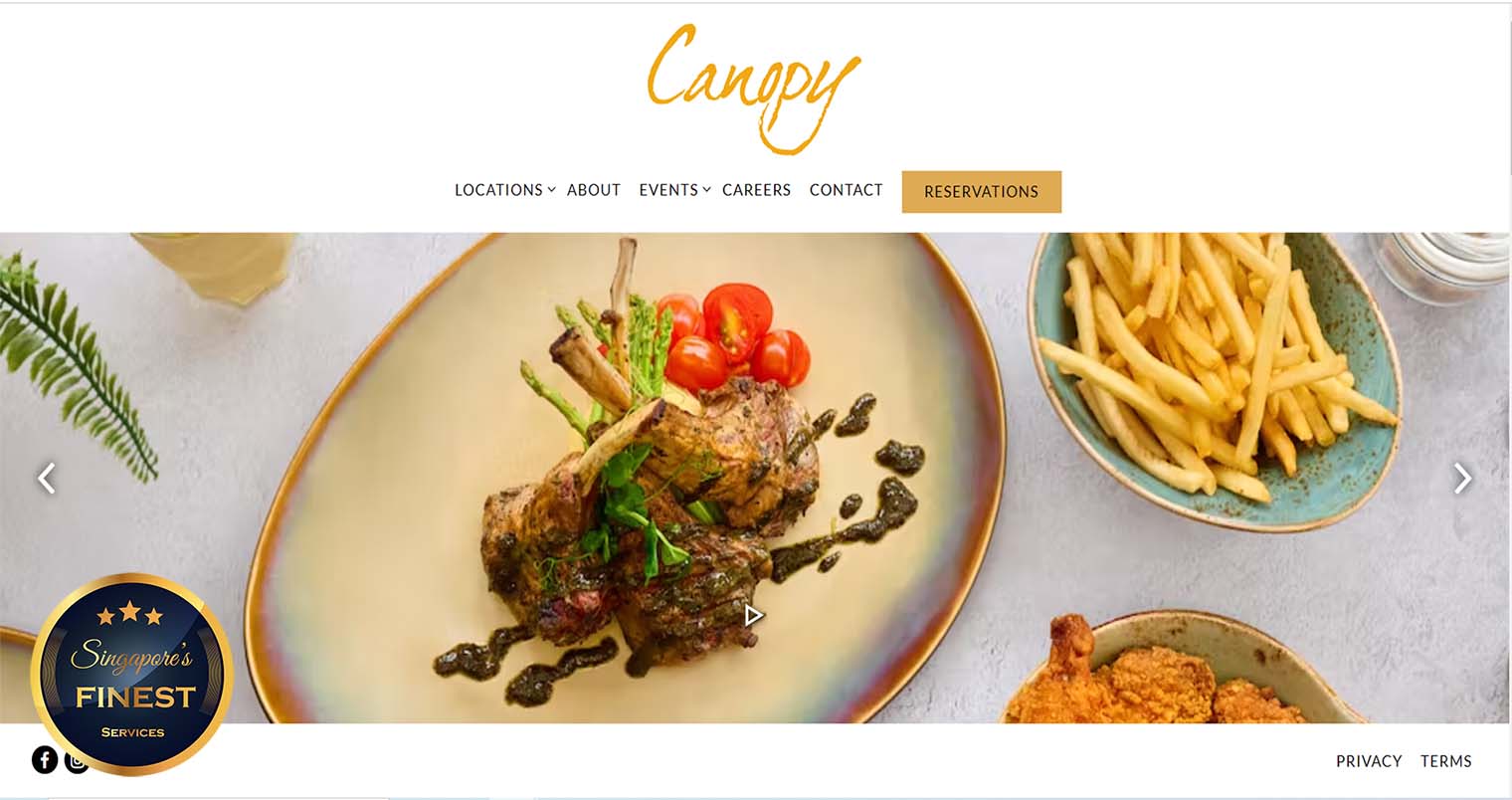 Canopy- Restaurants in Changi City Point
