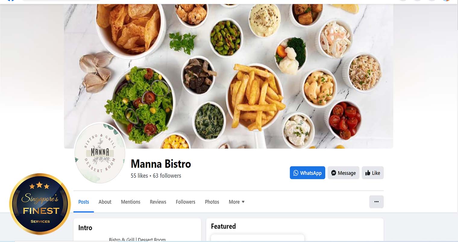 Manna Bistro & Grill - Restaurants in Changi City Point