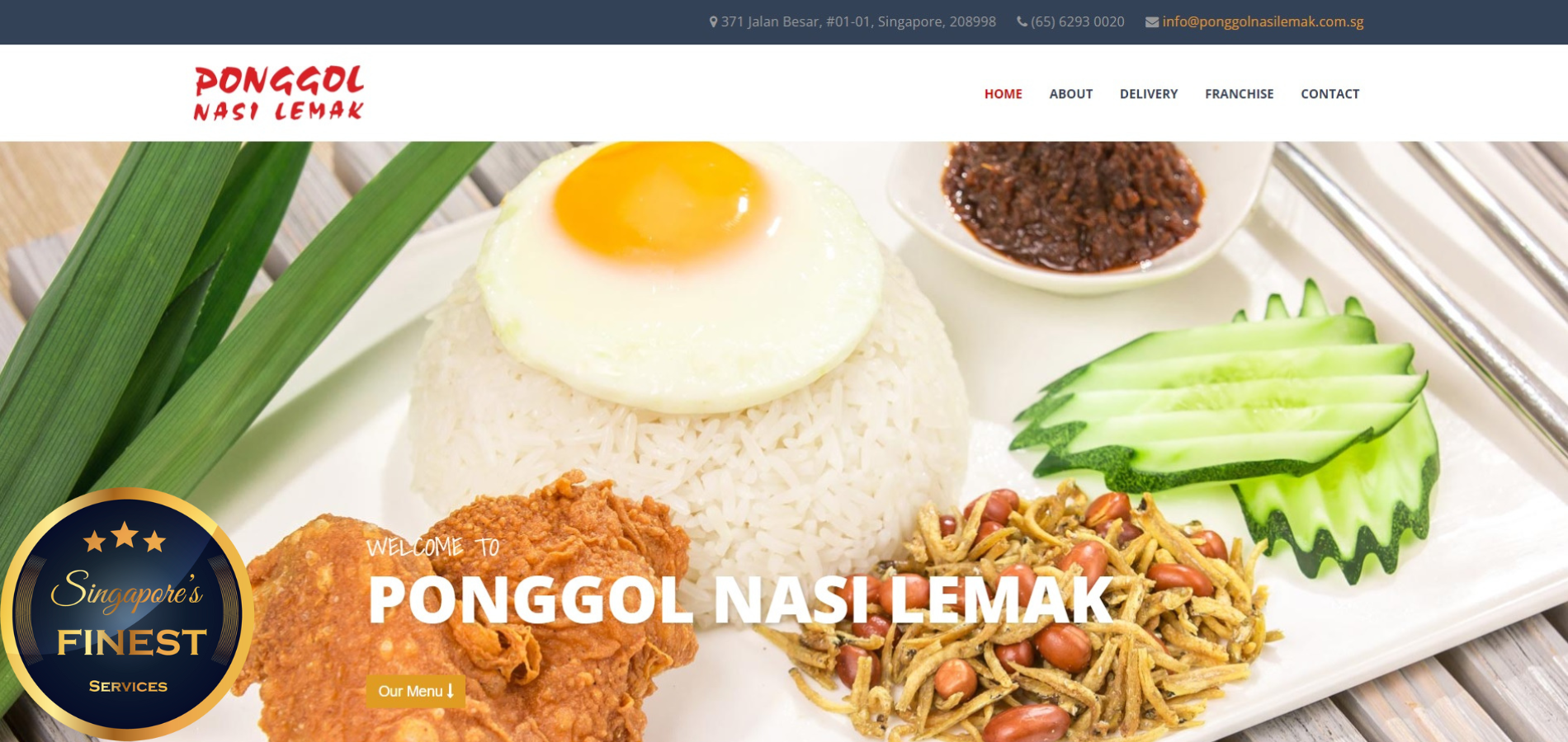 Ponggol Nasi Lemak Centre - Nasi Lemak Singapore
