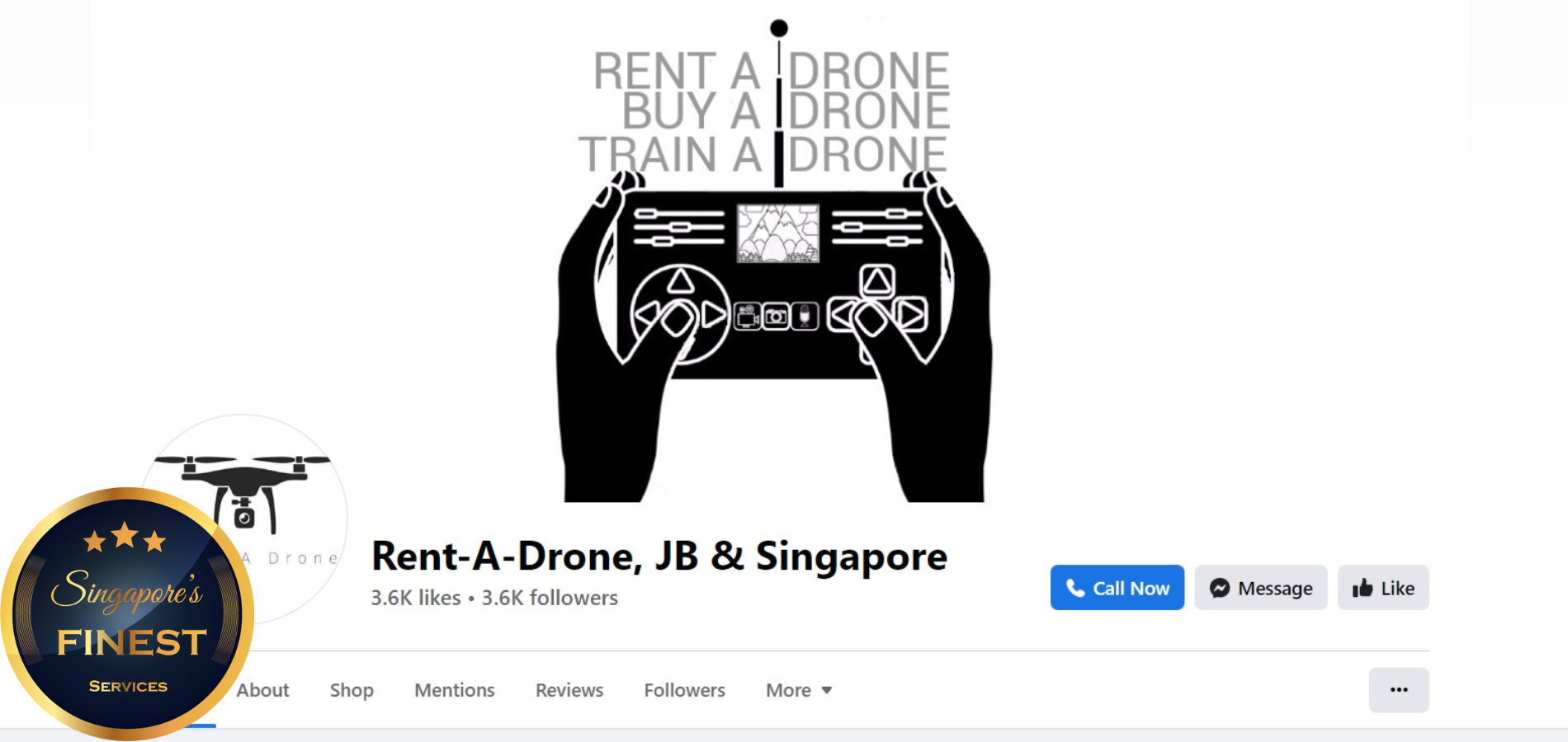The Finest Drone Rental in Singapore
