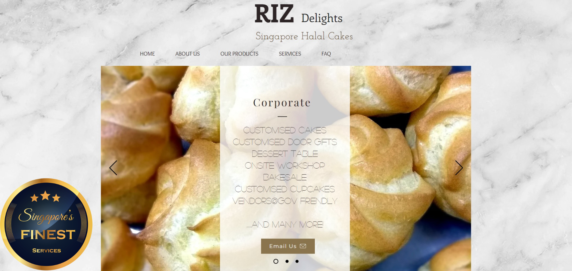 Riz Delights - Halal Cakes Singapore