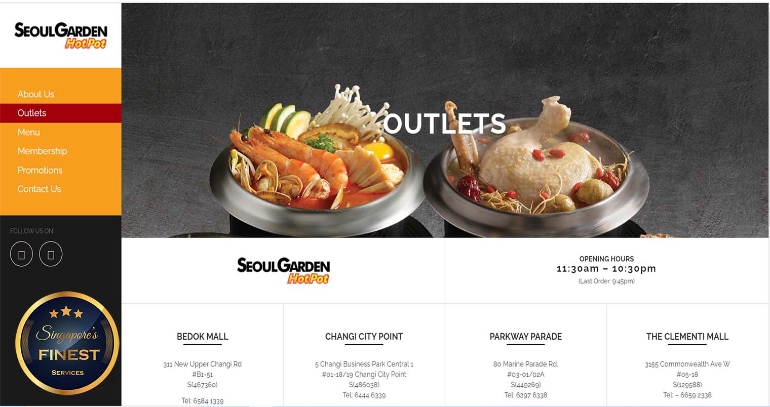 Seoul Garden Hot Pot - Restaurants in Changi City Point