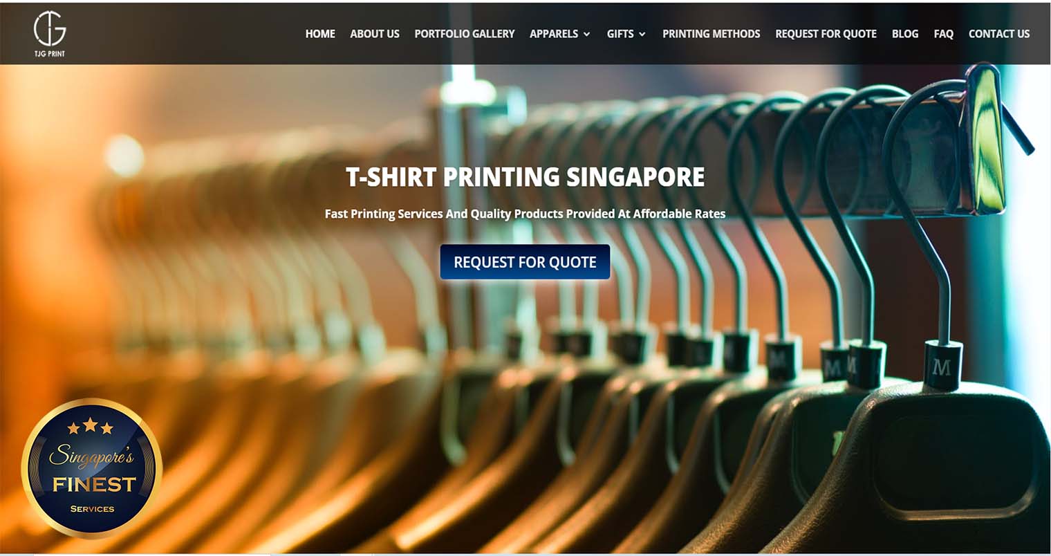 TJG Print - Tshirt Printing Singapore