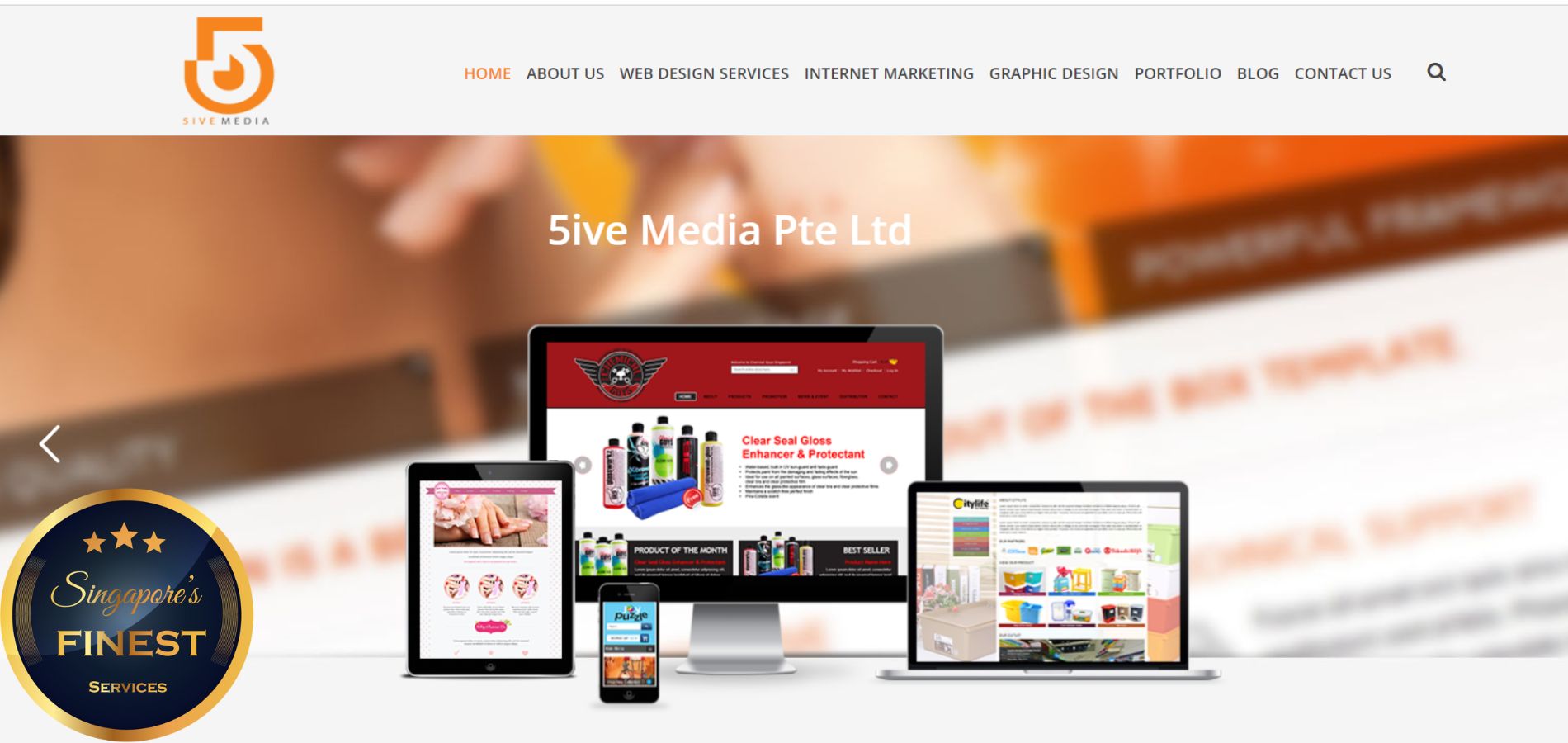 5ive Media Pte Ltd - Best Graphic Designer in Singapore