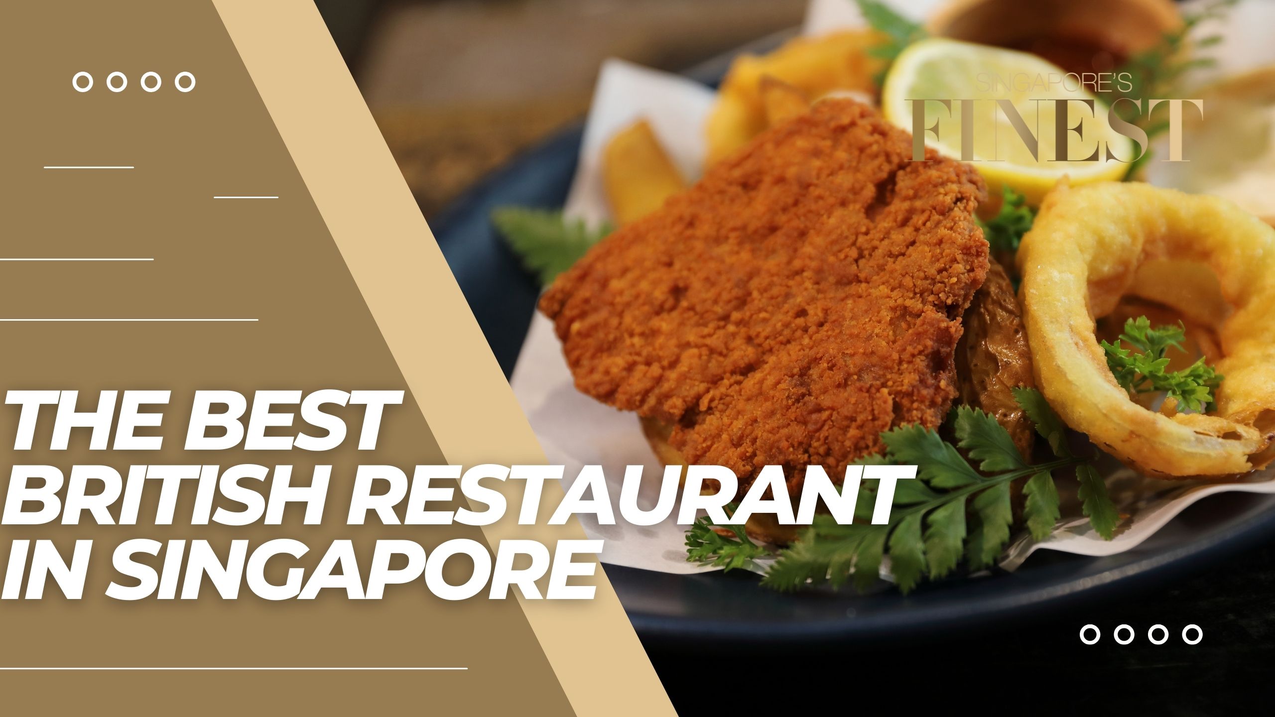 The Finest British Restaurants in Singapore
