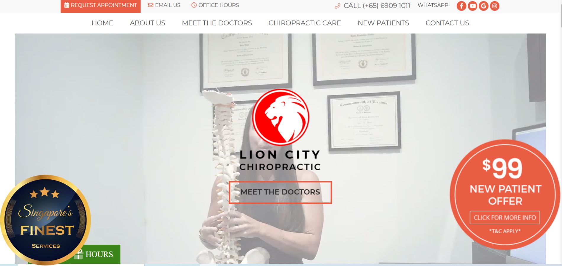 Lion City Chiropractic - Best Chiropractors in Singapore