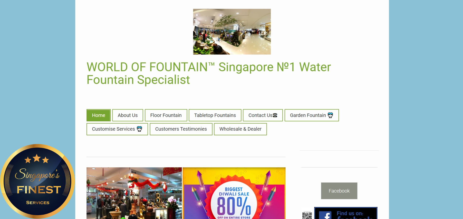 The Finest Water Fountains Shops in Singapore