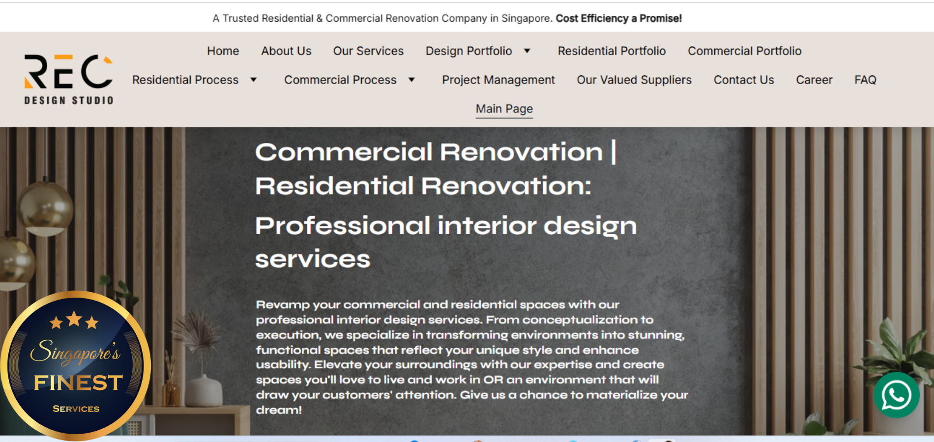 REC Design Studio - HDB Renovation Contractors Singapore