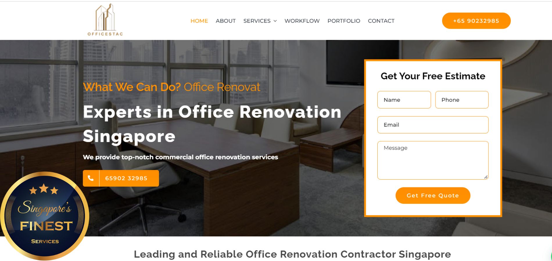 Officestac- Office Renovations Singapore