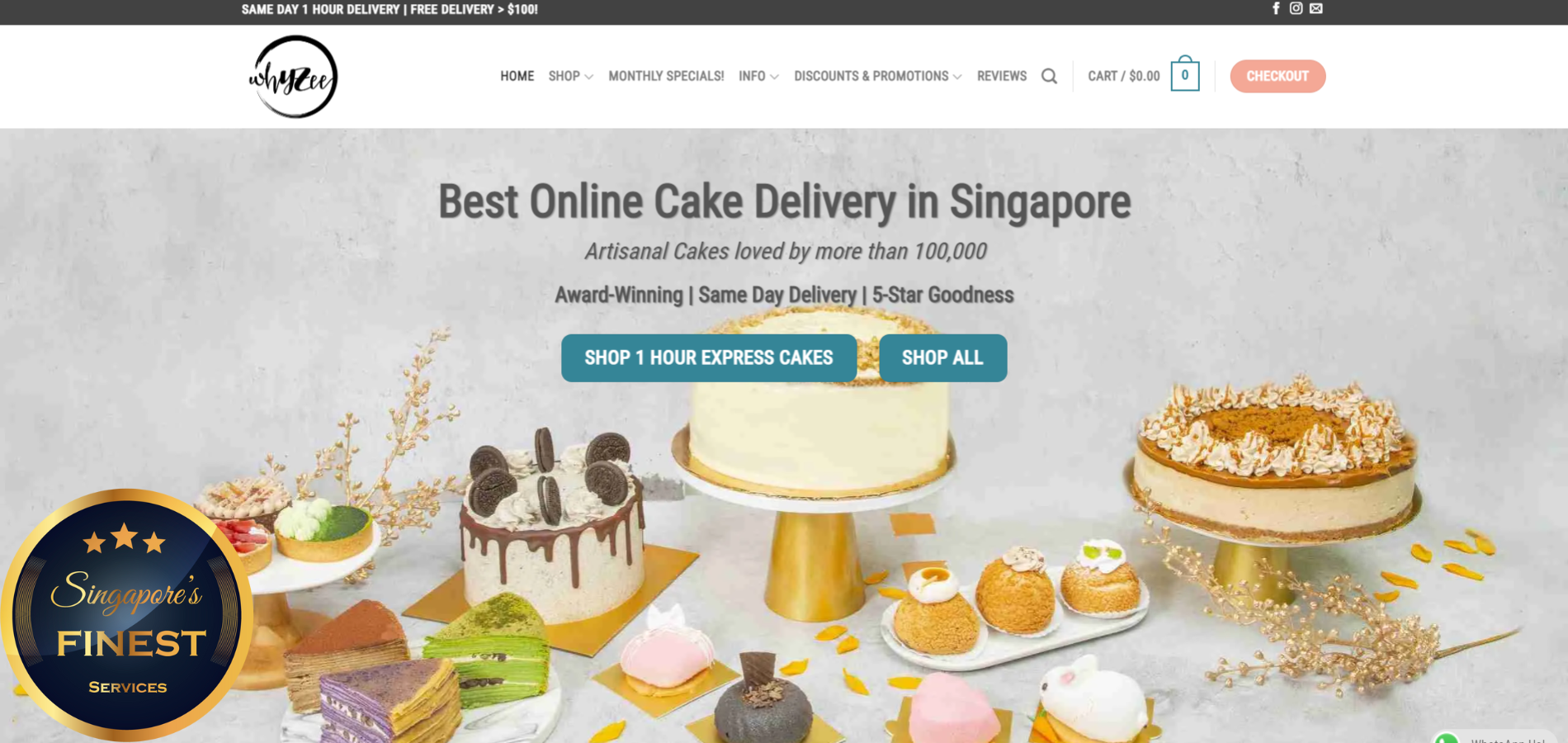 11 Best Eggless Cake In Singapore
