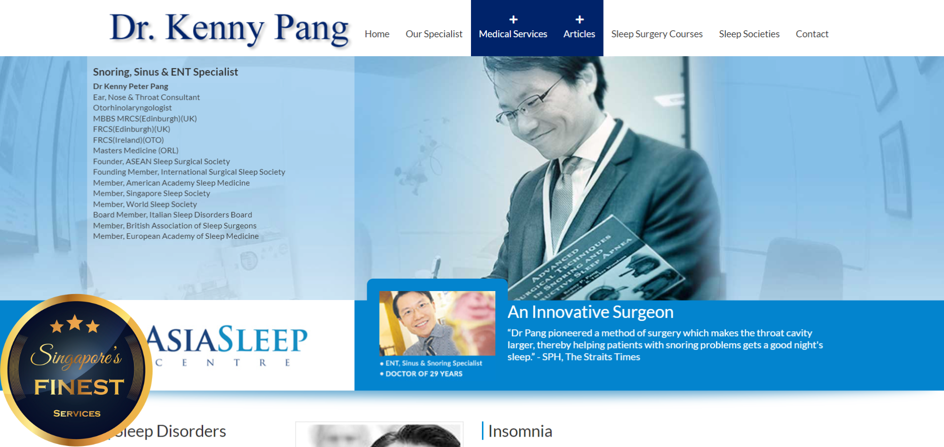The Finest Sleep Clinics in Singapore